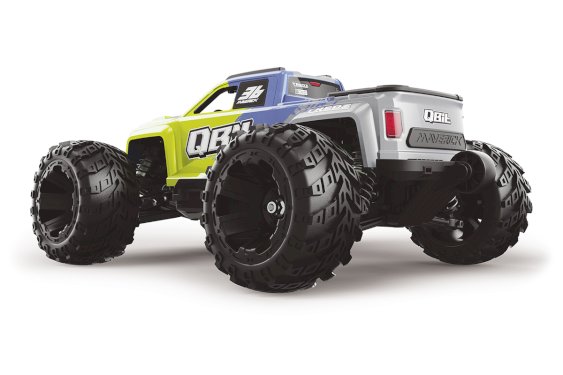Maverick RC Qbit MT Prto 1/16th Monster Truck Brushless - Fluoro Green - PRE ORDER - EXPECTED LATE DECEMBER/JANUARY