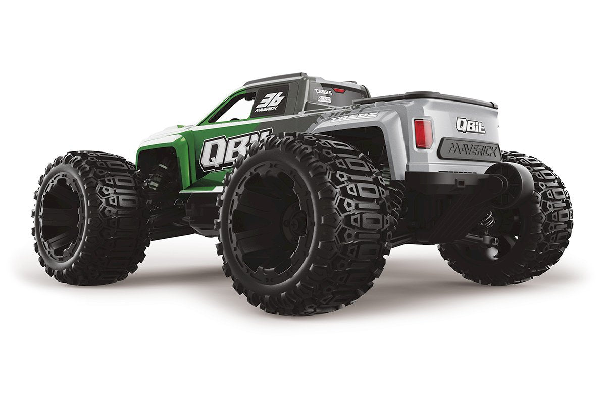 Maverick RC Qbit MT 1/16th Monster Truck - Green - PRE ORDER - EXPECTED LATE DECEMBER/JANUARY