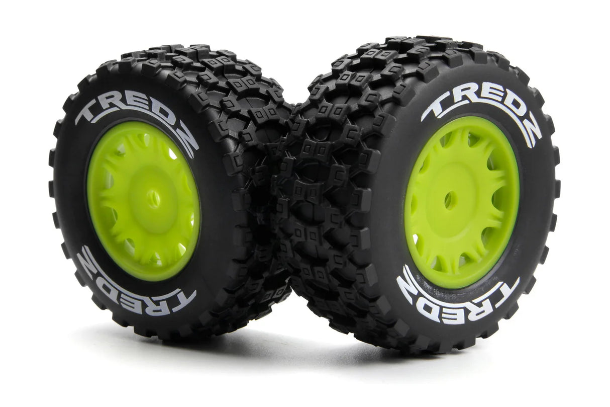 Maverick Wheel And Tire set (Fluora geen/ 2pcs)