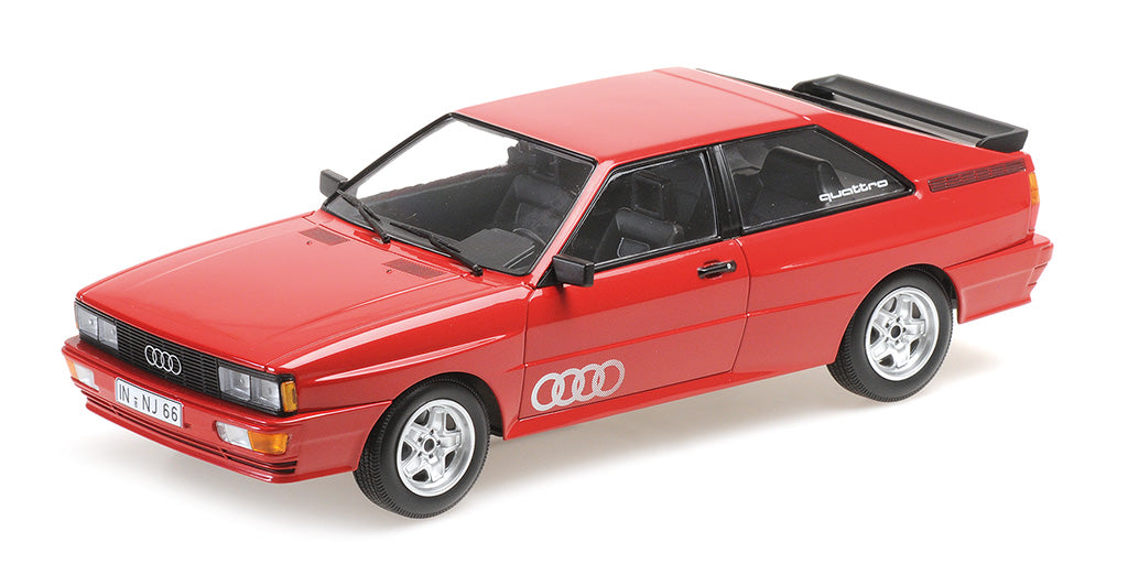 Minichamps Die Cast Collectables - 1:18 1980 Audi Quattro - Red