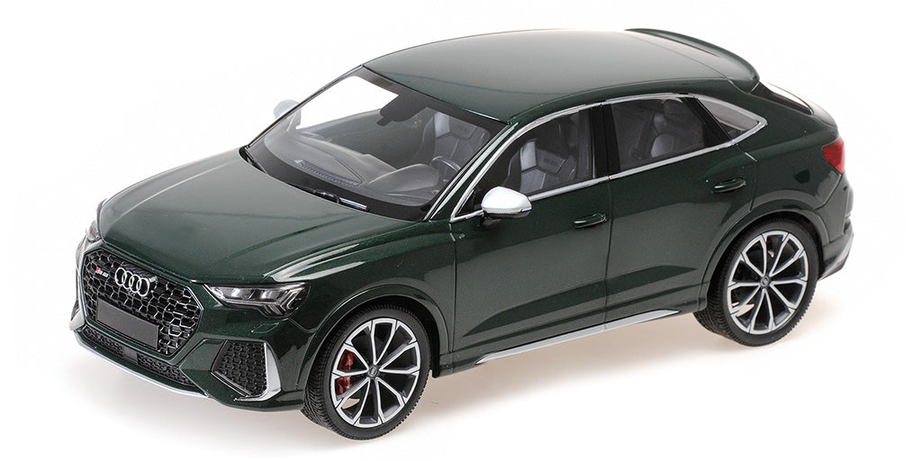 Minichamps Die Cast Collectables - 1:18 2019 Audi RSQ3 - Green Metallic