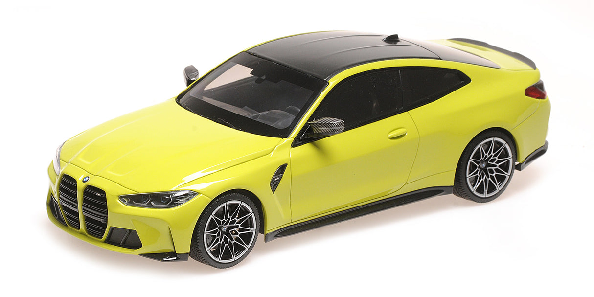 Minichamps Die Cast Collectables - 1:18 2020 BMW M4 - Yellow