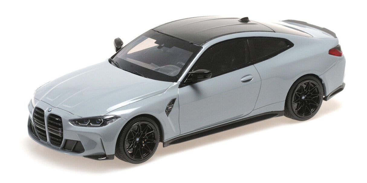 Minichamps Die Cast Collectables - 1:18 2020 BMW M4 - Grey Metallic