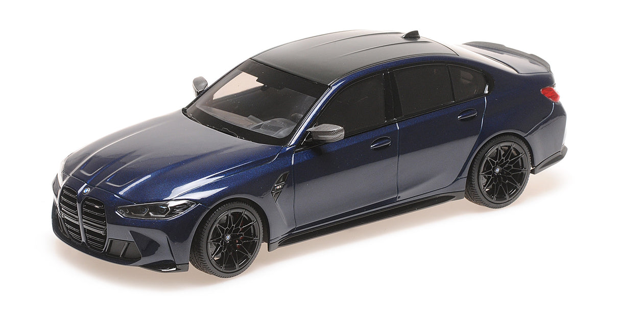 Minichamps Die Cast Collectables - 1:18 2020 BMW M3 - Blue