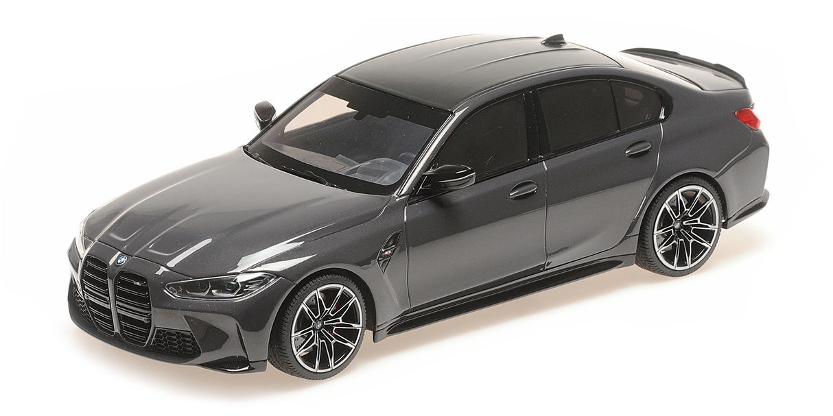 Minichamps Die Cast Collectables - 1:18 2020 BMW M3 - Grey Metallic