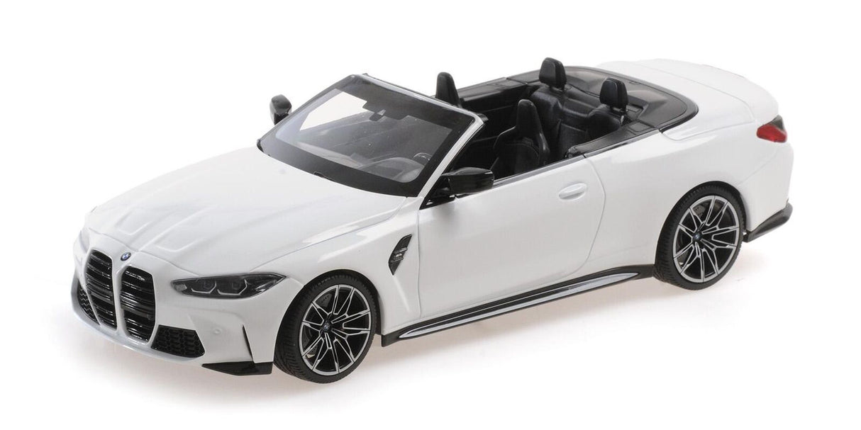 Minichamps Die Cast Collectables - 1:18 2020 BMW M4 Cabriolet - White