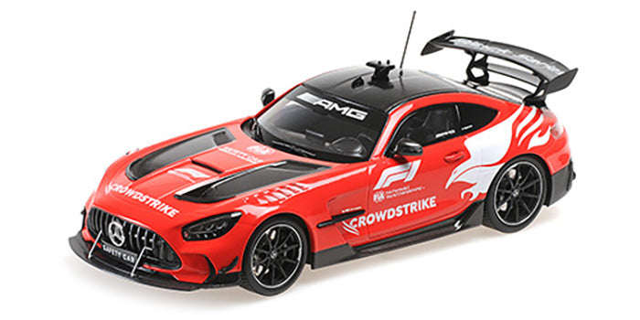 Minichamps Die Cast Collectables - 1:18 2022 Mercedes-AMG GT Black Series Formula 1 Safety Car - Red