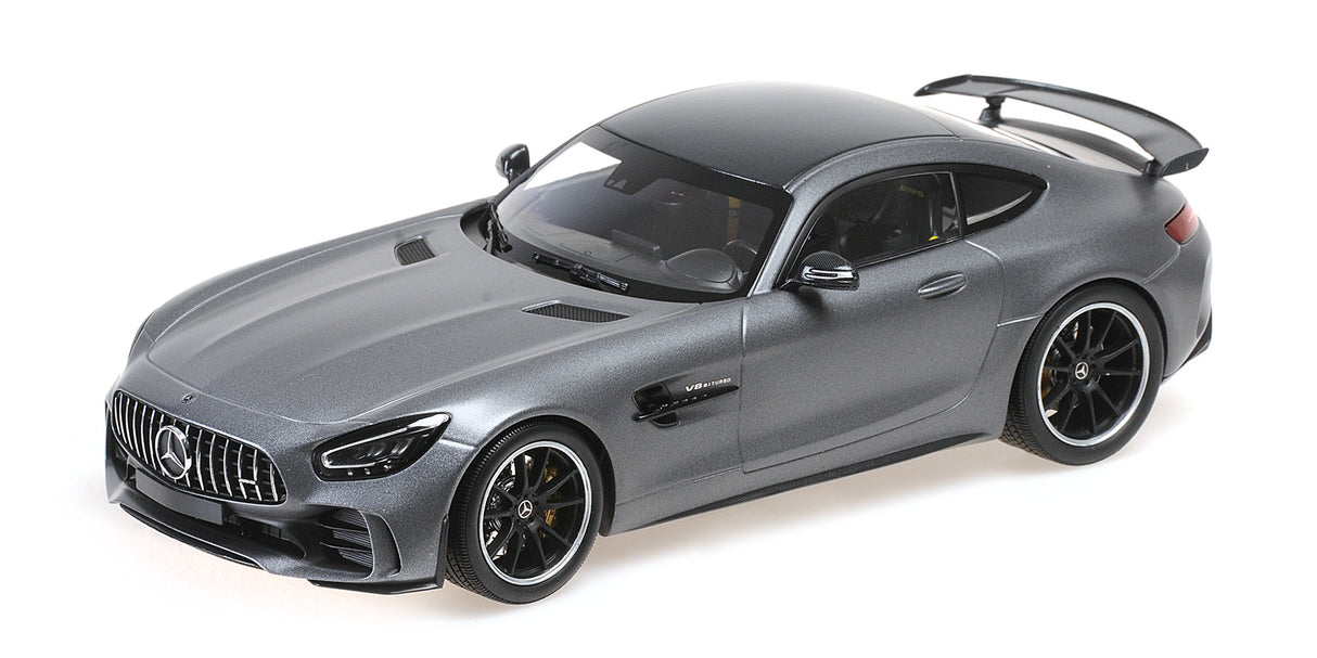 Minichamps Die Cast Collectables - 1:18 2021 Mercedes-AMG GT-R - Matt Grey Metallic