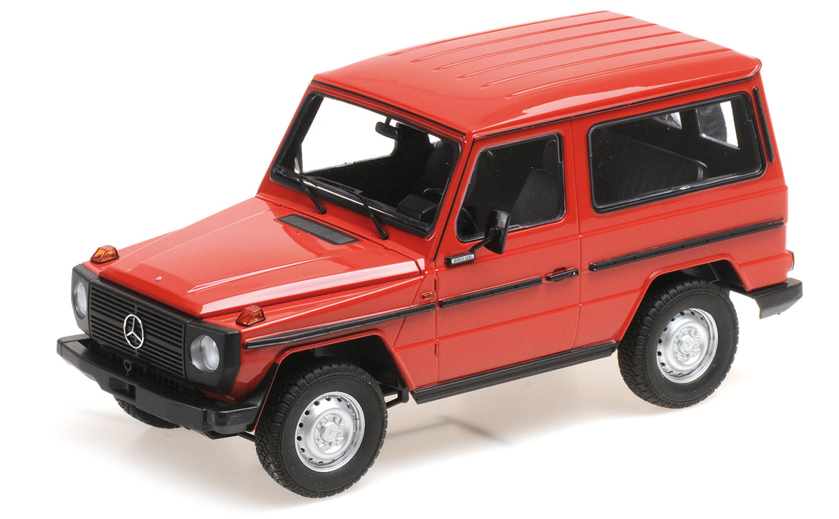 Minichamps Die Cast Collectables - 1:18 1980 Mercedes G-Model Short (W460) - Red