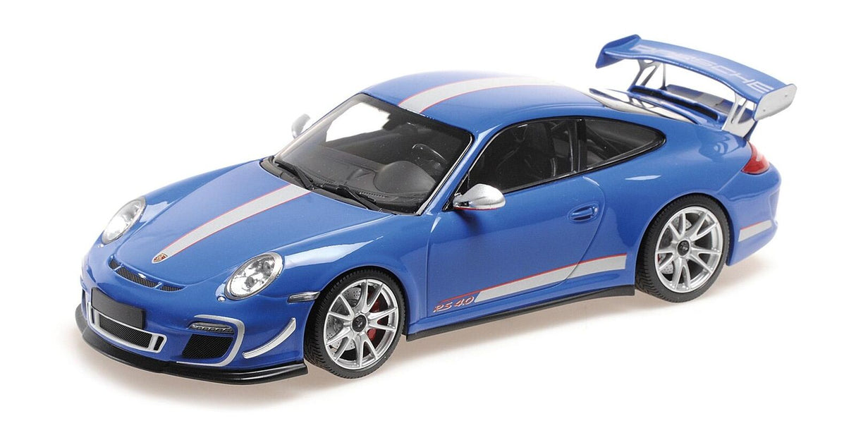 Minichamps Die Cast Collectables - 1:18 2011 Porsche 911 GT3 RS 4.0 - Blue