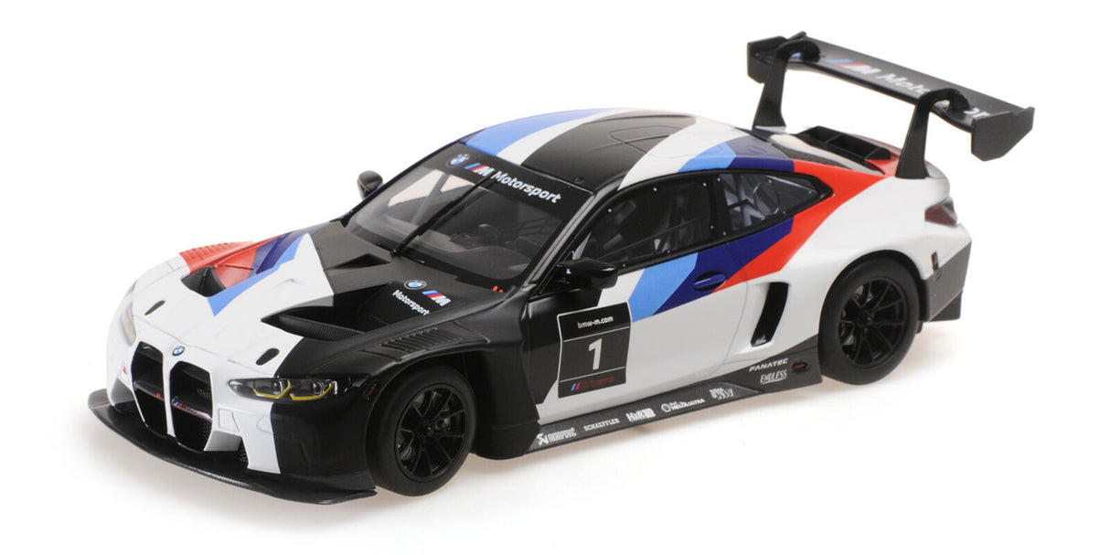 Minichamps Die Cast Collectables - 1:18 2021 BMW M4 GT3 Presentation Version