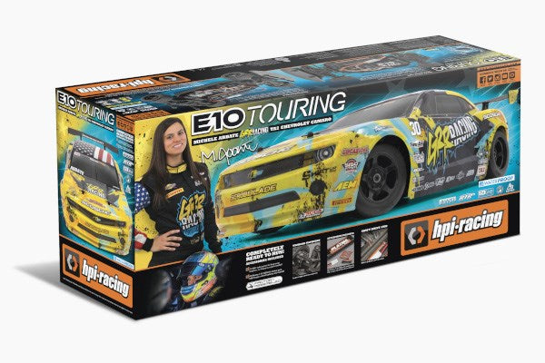 HPI E10 Touring - Michele Abbate - TA2 Chevrolet Camaro - Ready to Run 4WD - EX DISPLAY