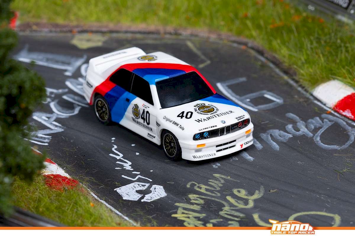 HPI Racing nano-TTR 1987 BMW M3 E30 Warsteiner