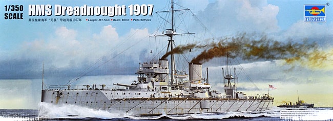 Trumpeter 1/350 HMS Dreadnought 1907 05328