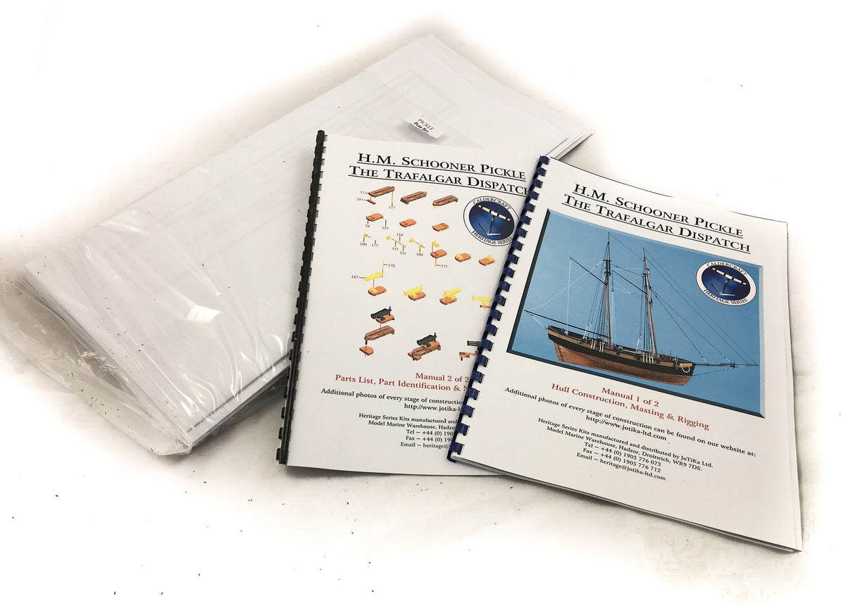 Caldercraft 1/64 HM Schooner Pickle kit