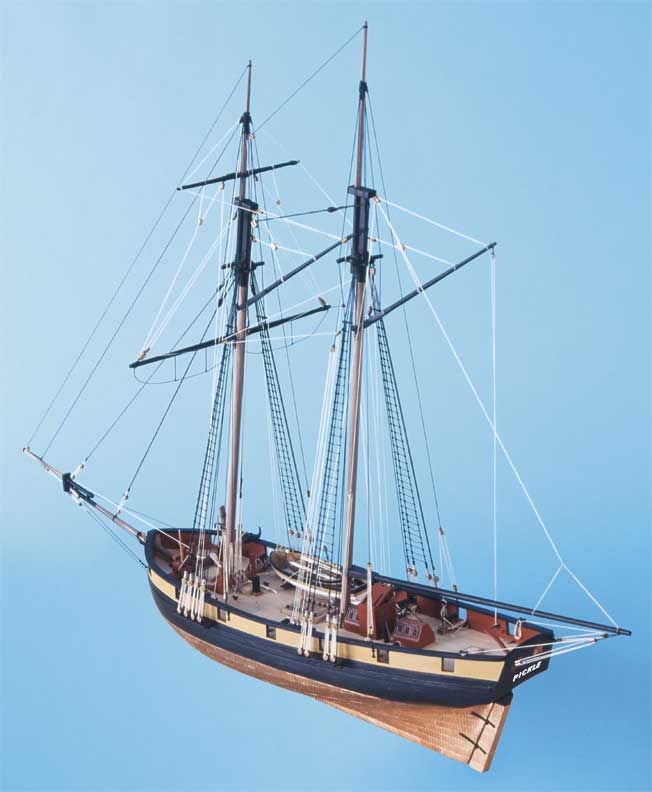 Caldercraft 1/64 HM Schooner Pickle kit