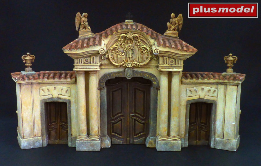 Plusmodel 1/35 Baroque Gate Diorma kit 174