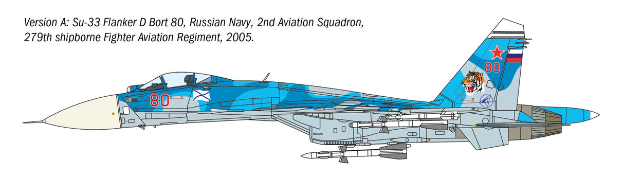 Italeri 1/72 Su-33 Sea Flanker–D 197