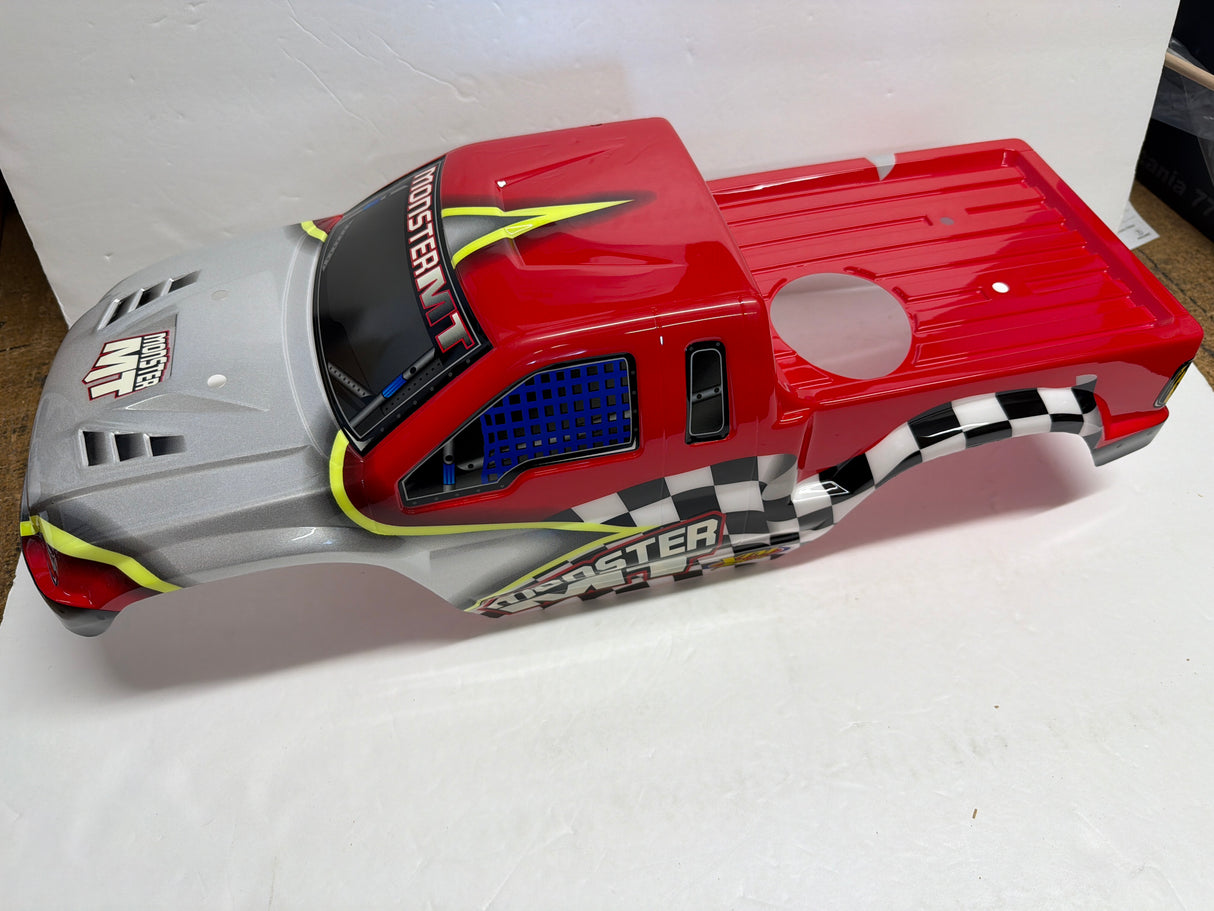 XTM Racing Body Monster Truck MT 1/8 Painted with decals 59CM long 149957 (STR1)