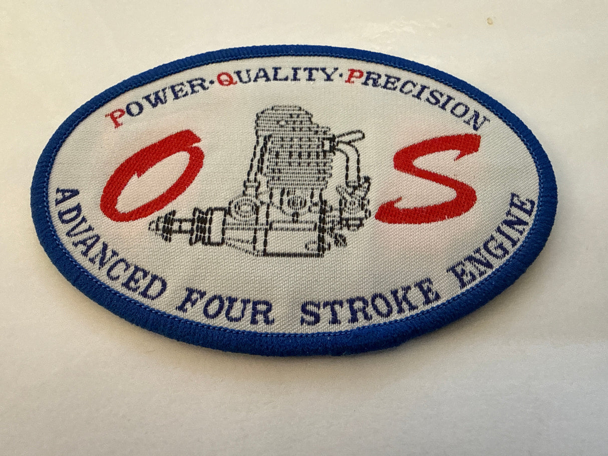 OS Four Stroke Engine Fabric Patch (Sew On)