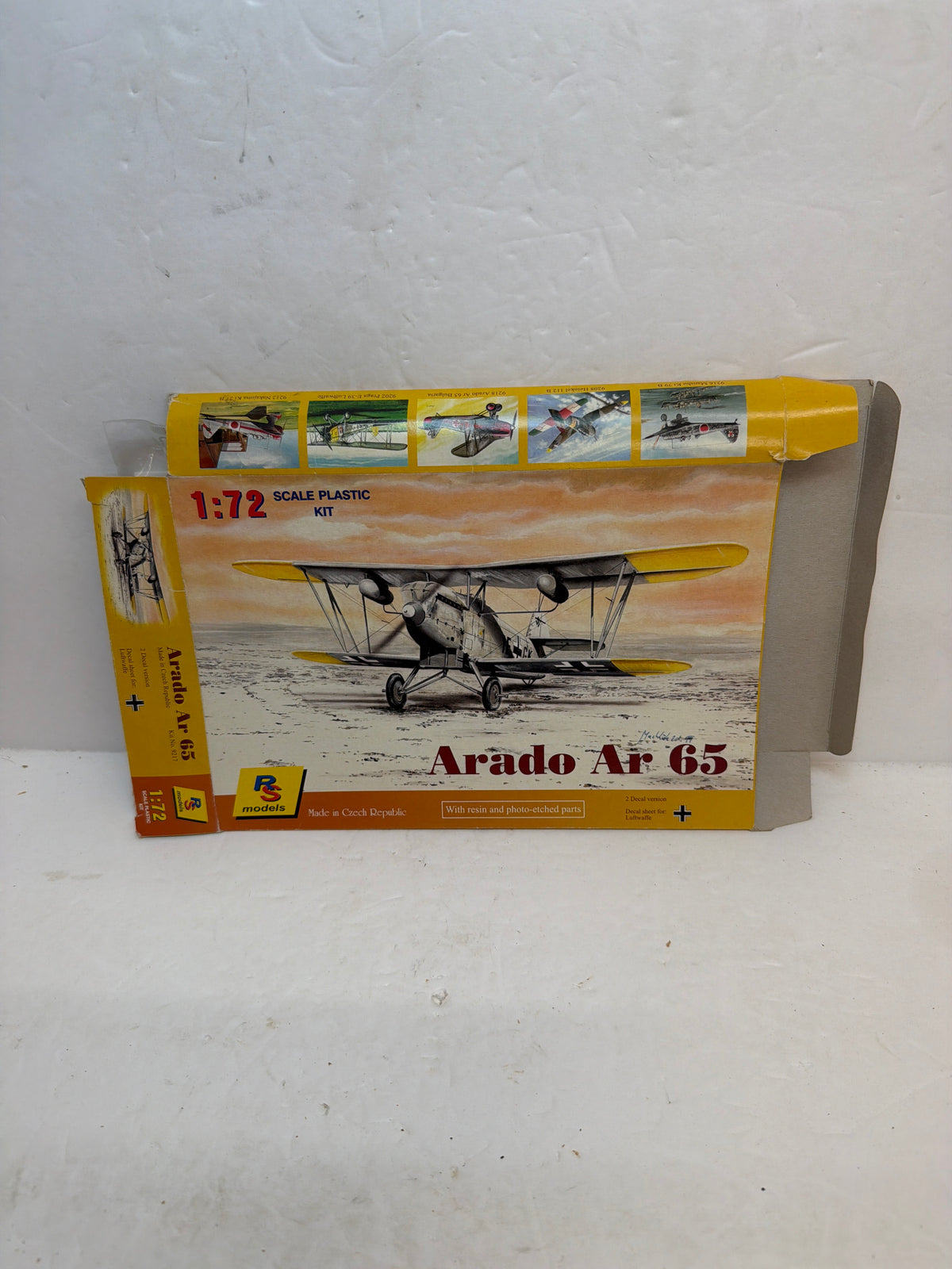RS ModelsArado Ar 65 1/72 Vintage Plastic Aircraft Kits