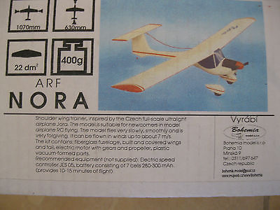 Model Roku ARF Nora electric kit - SECOND HAND