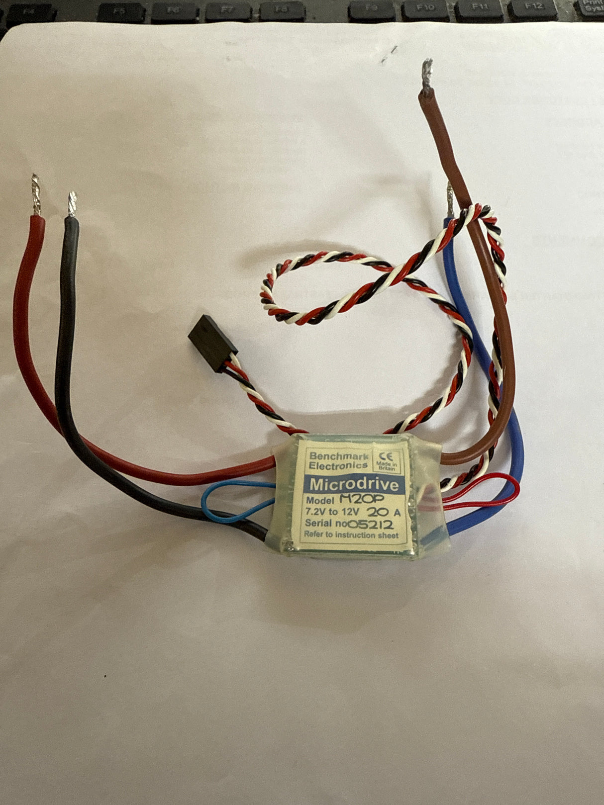 Microdrive forward only ESC