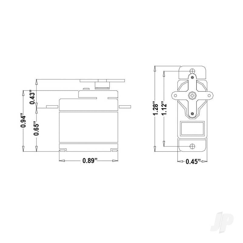 Hitec HS55 Eco Feather Servo 7.5g