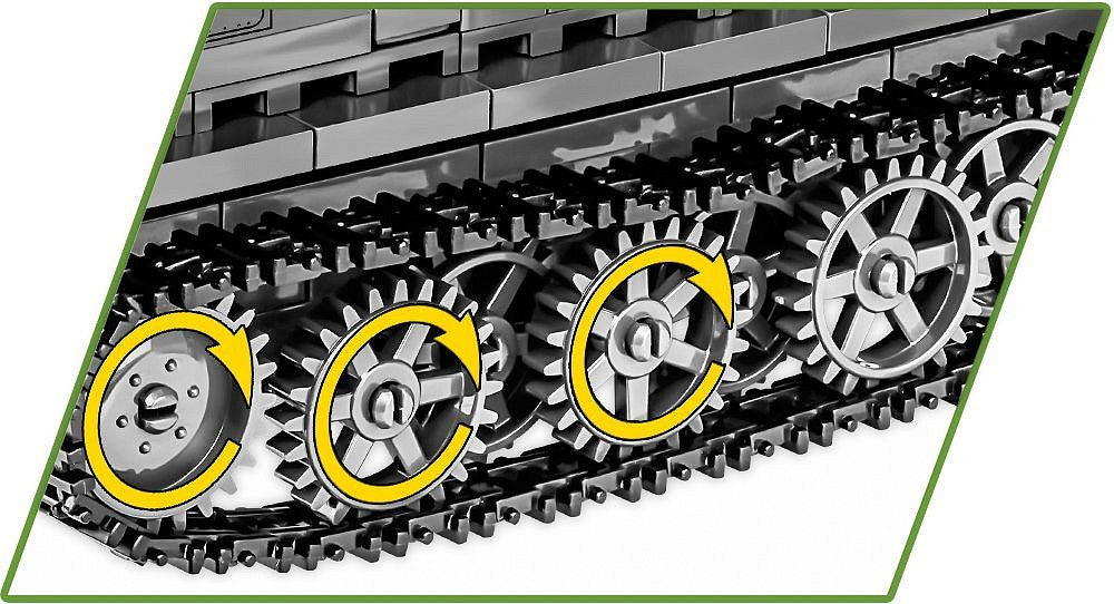 COBI SD.KFZ.7 HALF-TRACK 439 PCS HC WWII 2275