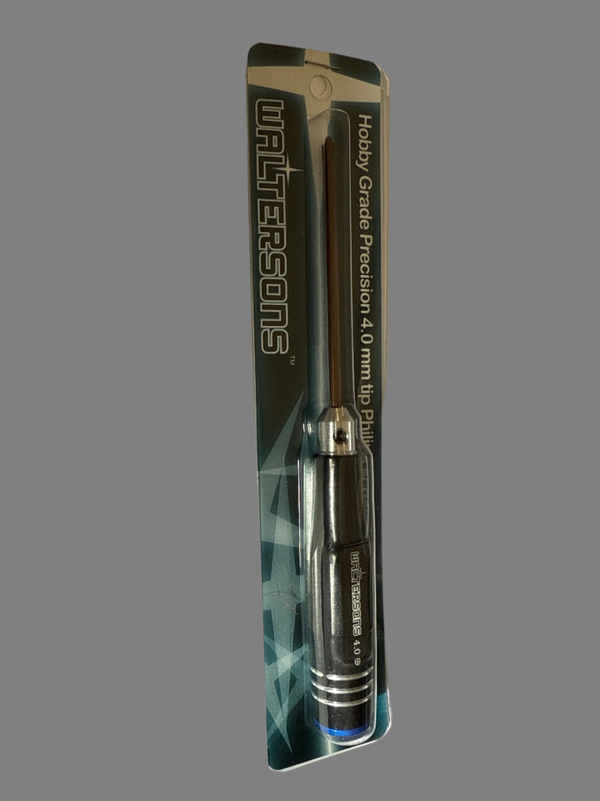 Waltersons High Grade Precision 4.0 mm Top Philips Screw Driver