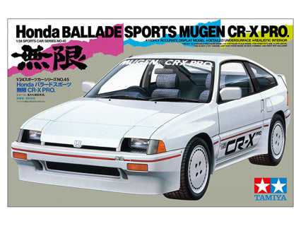 TAMIYA 1/24 Honda BS Mugen CR-X PRO Kit 24045