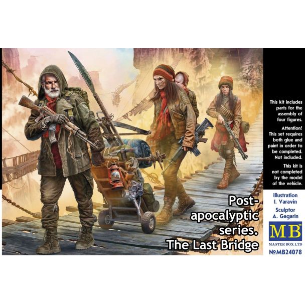 Master Box 1/24 The Last Bridge -Post apocalyptic series MB24078