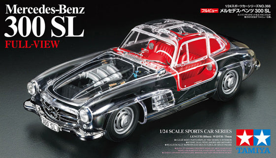 TAMIYA 1/24 Mercedes-Benz 300 SL Kit (Clear View)  24366