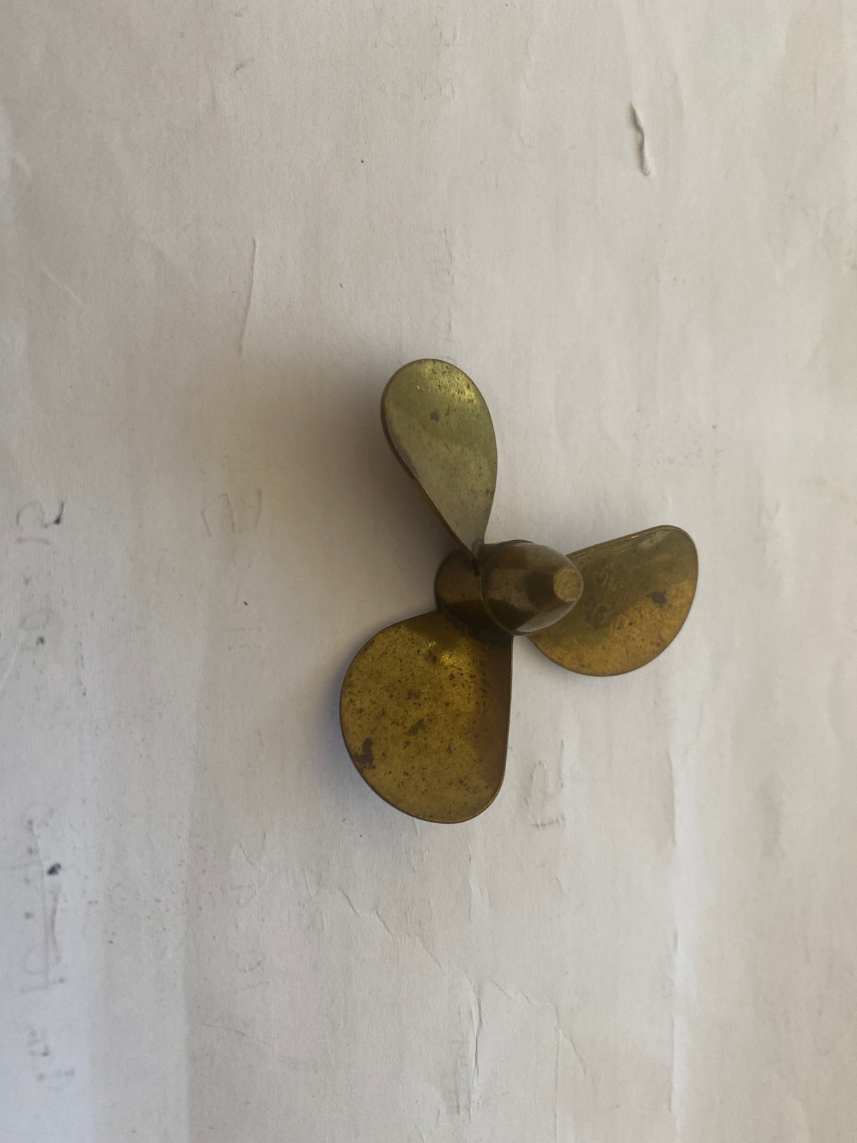 Marine 3 Blade M4 Brass Prop - 50mm - SECOND HAND