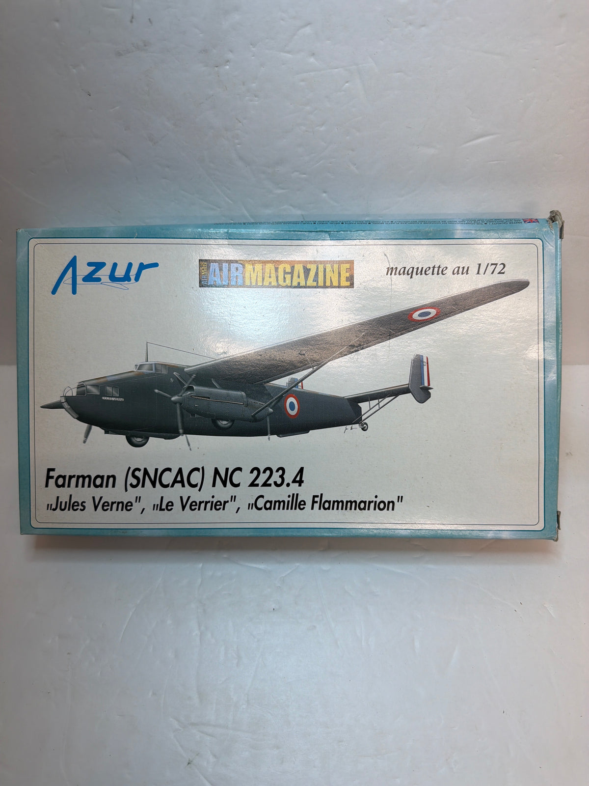 Azur-FRROM Hobby Plastic Model Kit Farman (SNCAC) NC 223.4 — 1:72