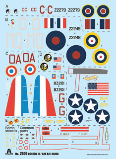 Italeri 1/48 A-20B / Boston III RR Kit 2656
