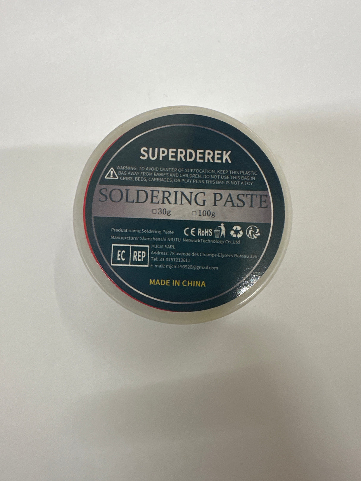 30g Soldering Solder Paste Flux Cream Welding Paste