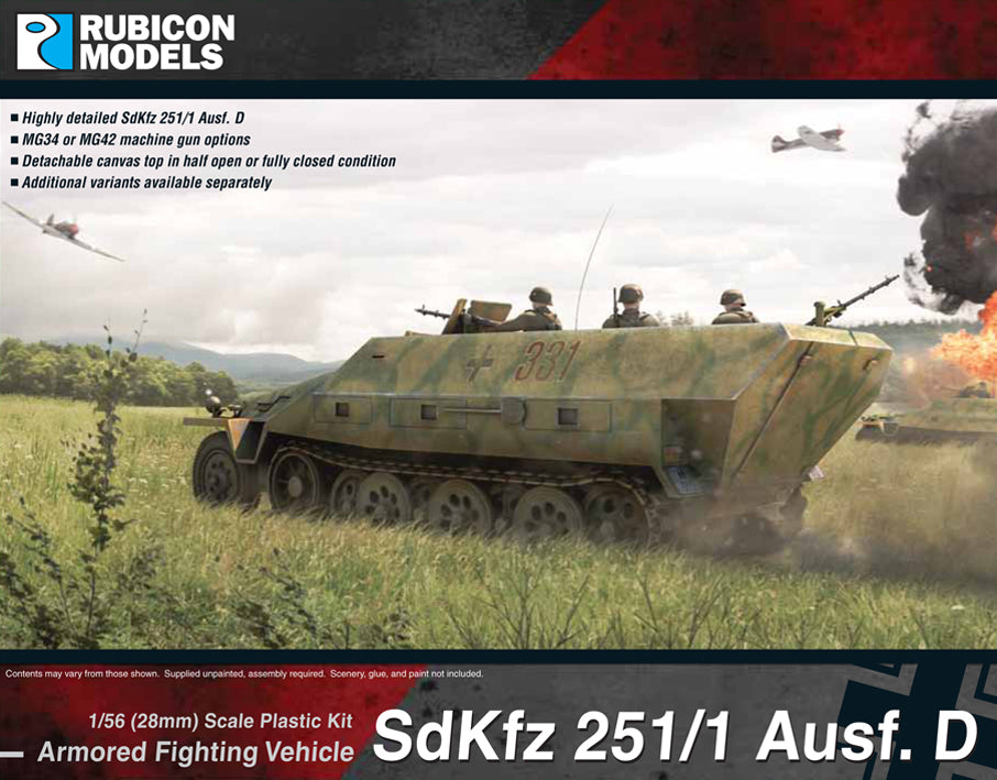 Rubicon Models SdKfz 251/1 Ausf D