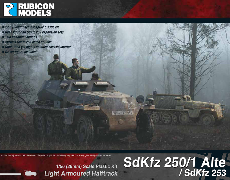 Rubicon Models SdKfz 250/1 Alte & SdKfz 253