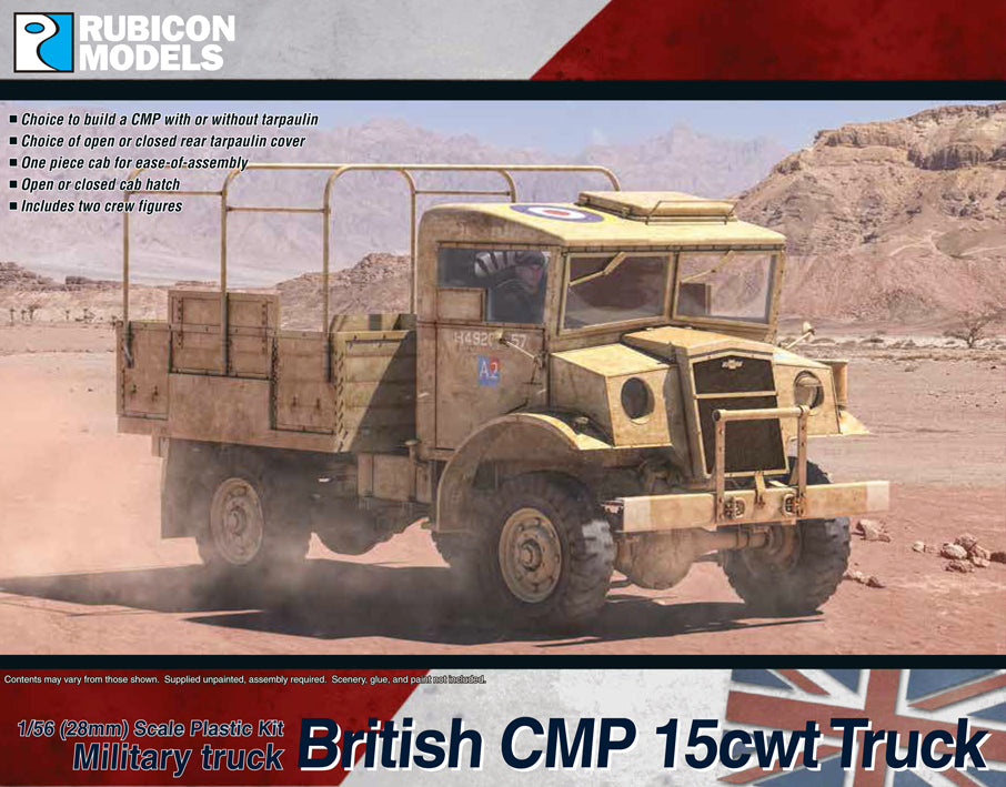 Rubicon Models British CMP 15cwt Truck