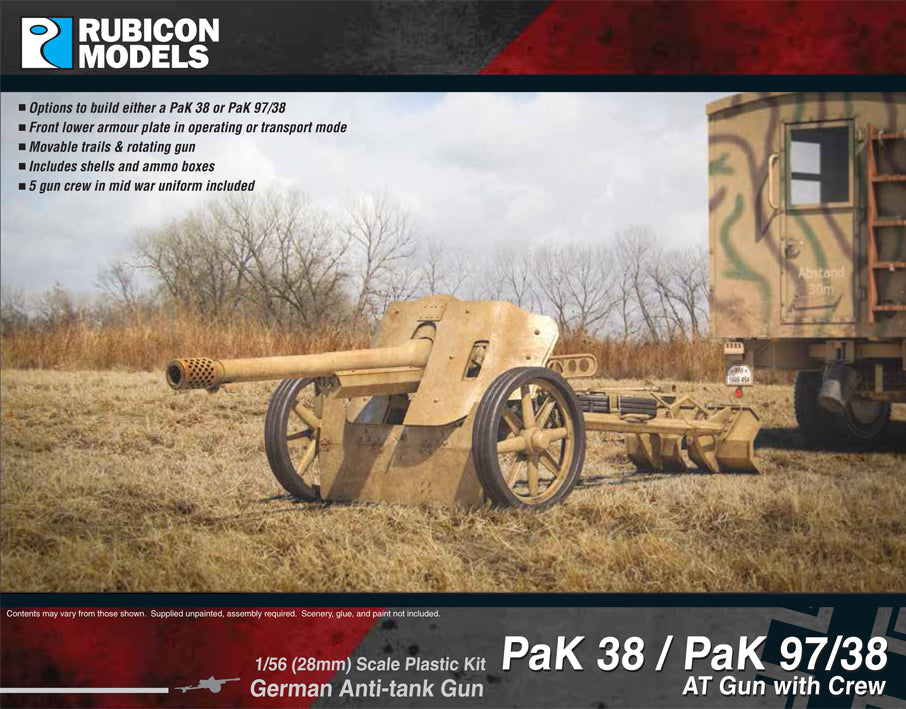 Rubicon Models PaK 38 / PaK 97/38 AT Gun with Crew