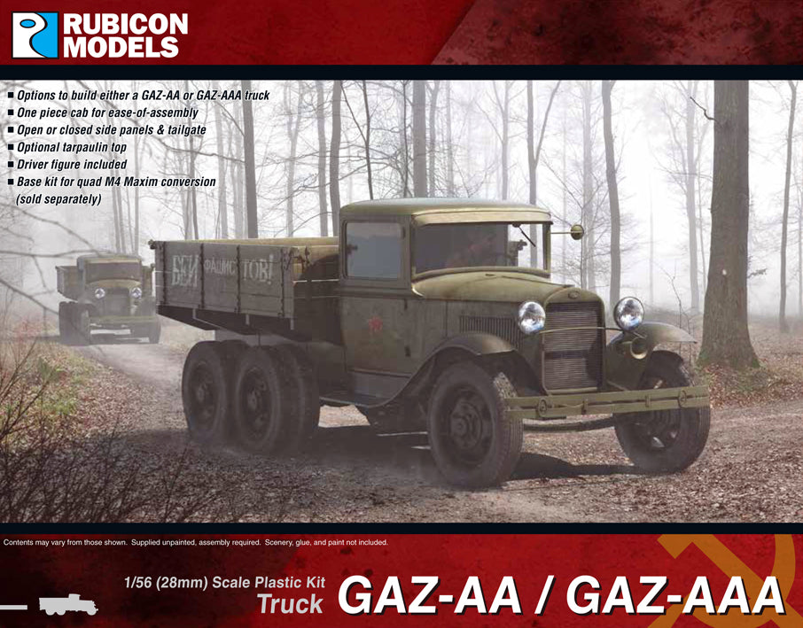 Rubicon Models GAZ-AA/AAA Truck