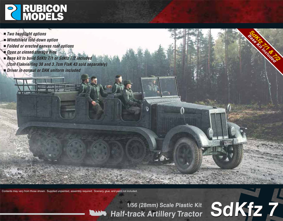 Rubicon Models SdKfz 7 Halftrack
