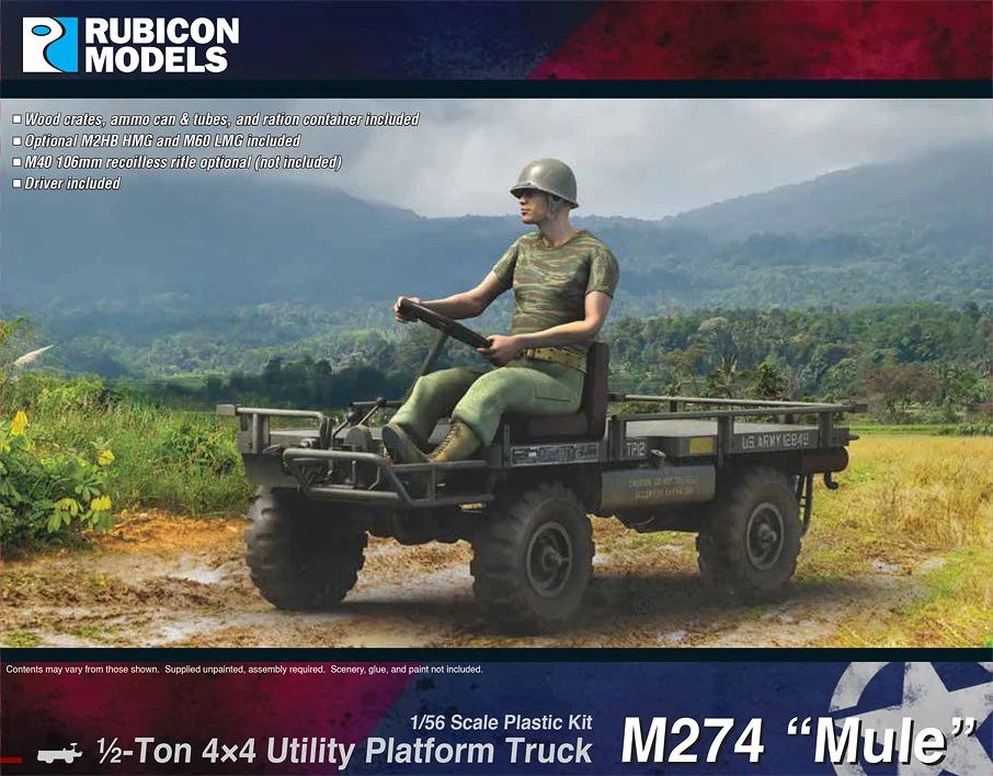 M274 MULE 4X4 UTILITY PLATFORM TRUCK