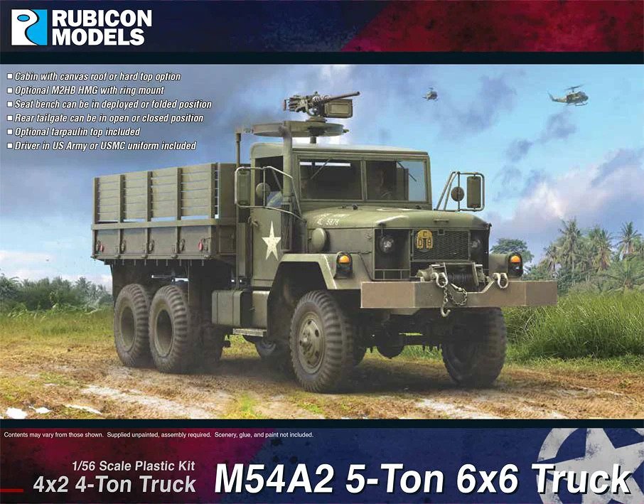 M54A2 5 TON 6X6 TRUCK