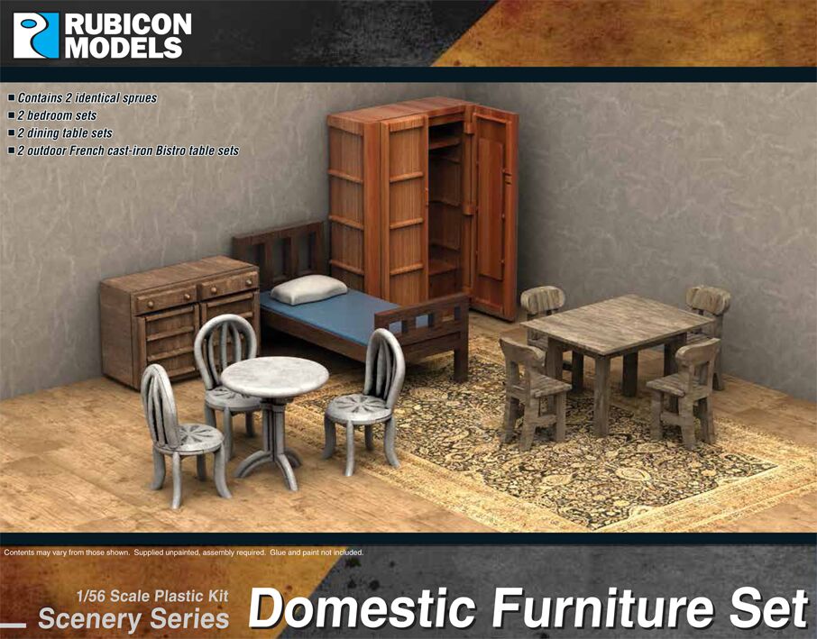 Rubicon Models Domestic Furniture Set