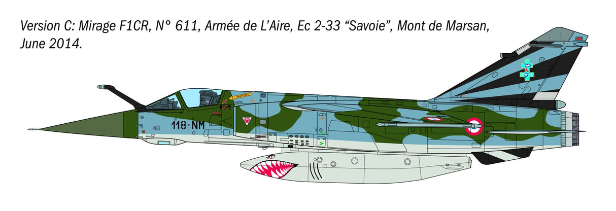 Italeri 1/48 Mirage F1 C/CR 2839