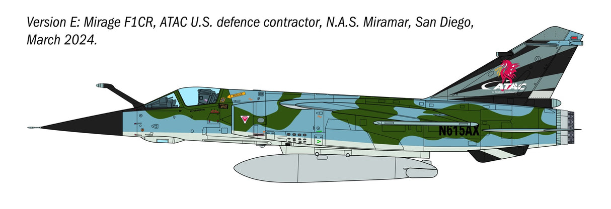 Italeri 1/48 Mirage F1 C/CR 2839