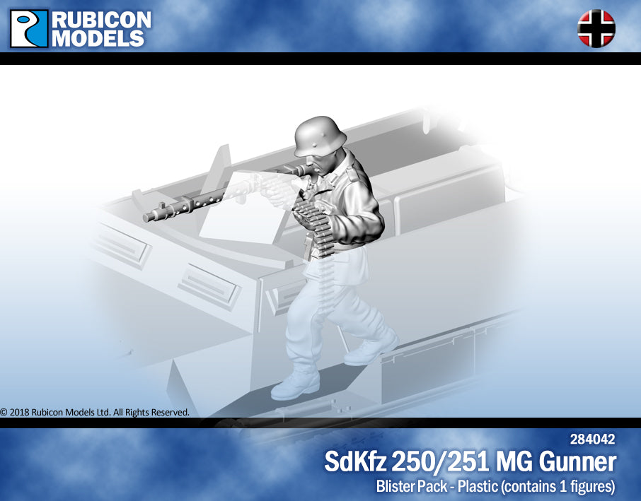 Rubicon Models SdKfz 250/251 MG Gunner