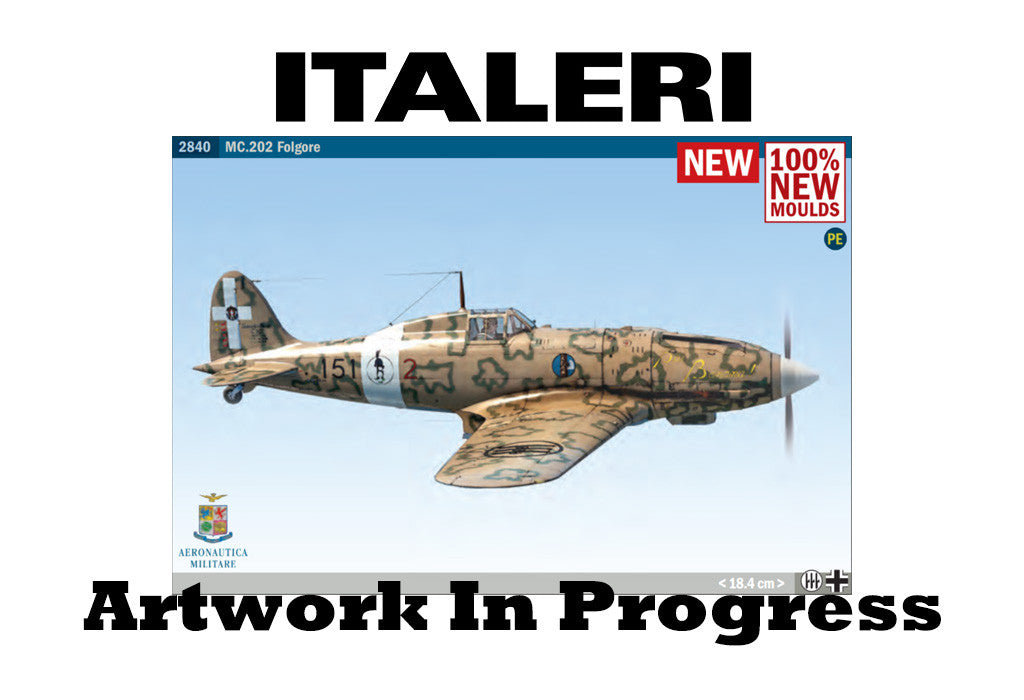 ITALERI 1/48 Macchi C.202 Folgore Italian Fighter Aircraft 2840